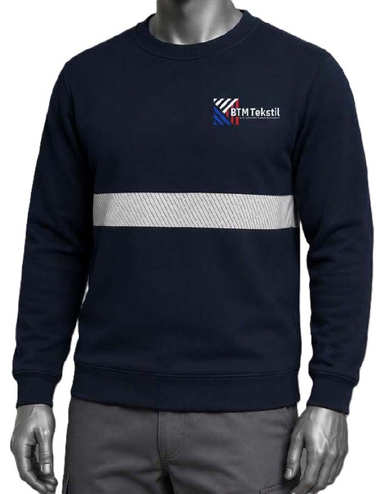 Sıfır Yaka Sweatshirt (Kışlık)